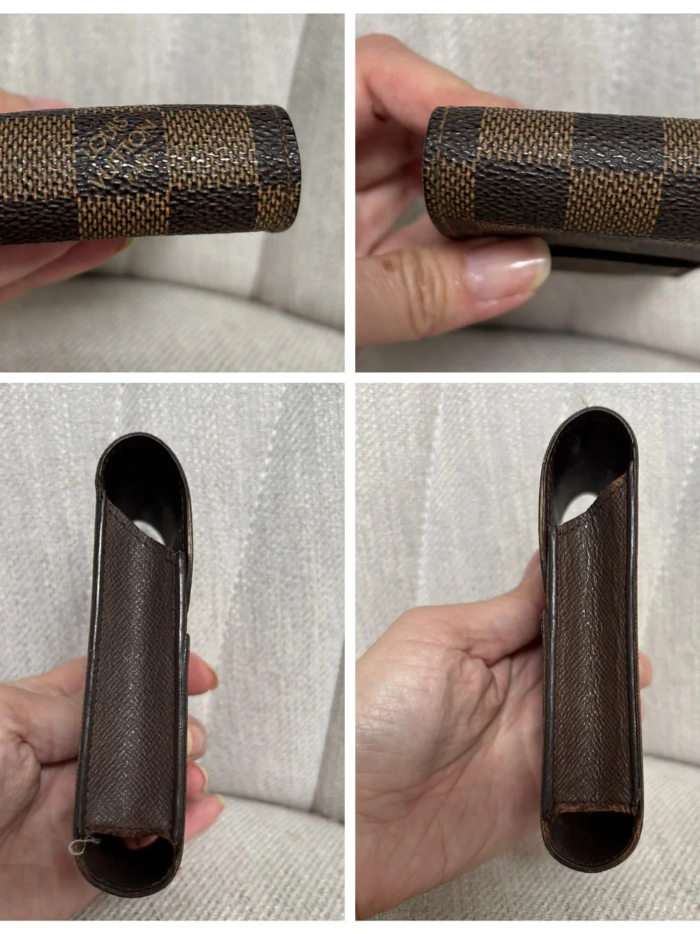 LOUIS VUITTON Damier Ebene Mini Pouch
